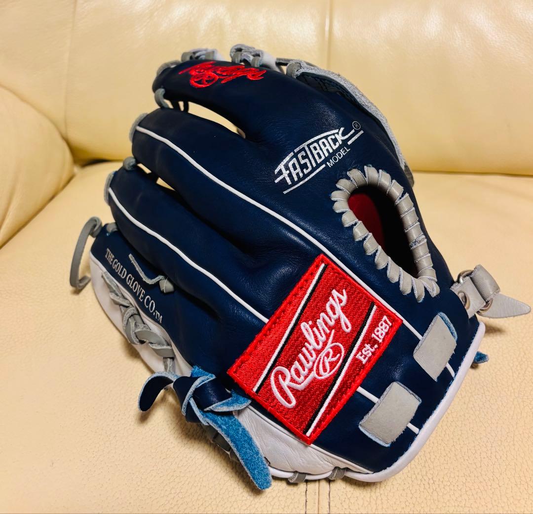 ローリングス ドジャース軟式内野手オーダー　型付け済み　MLB 大谷翔平