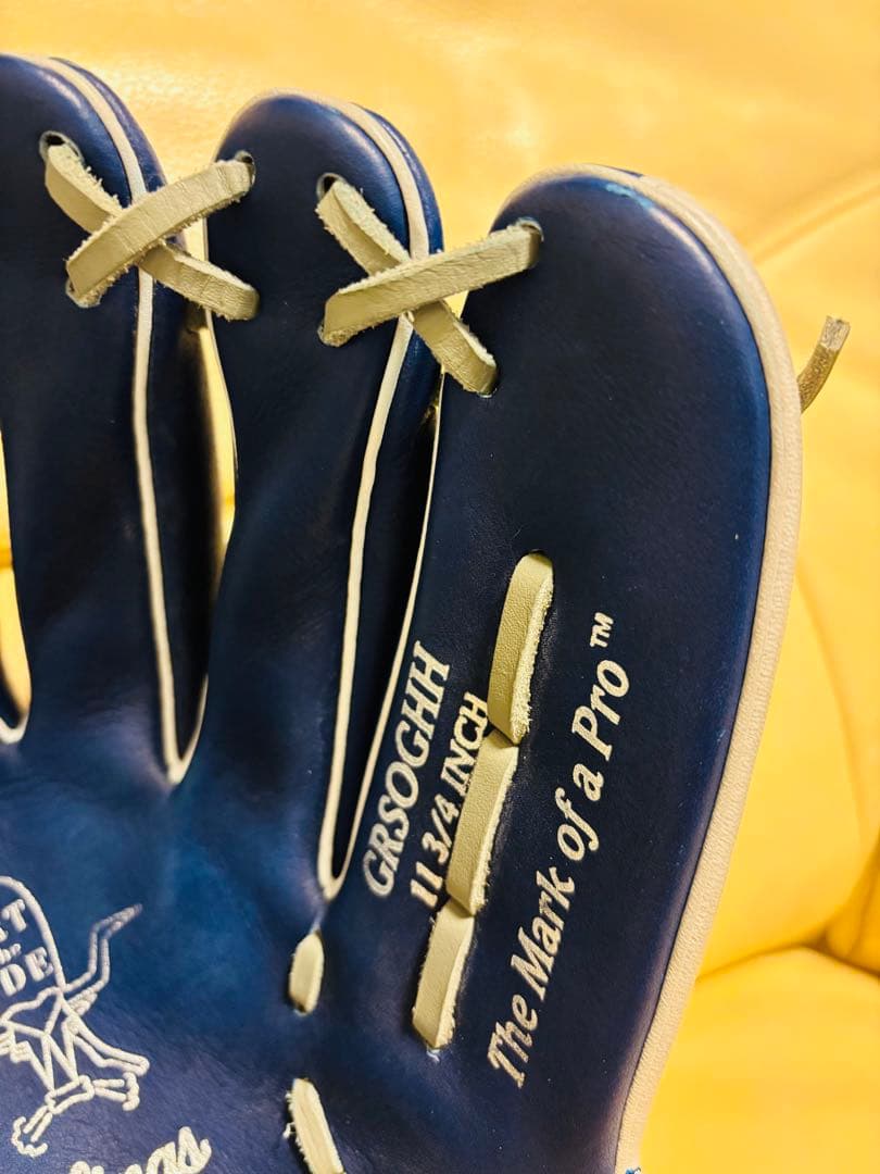 ローリングス ドジャース軟式内野手オーダー　型付け済み　MLB 大谷翔平