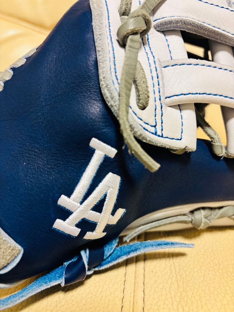 ローリングス ドジャース軟式内野手オーダー　型付け済み　MLB 大谷翔平