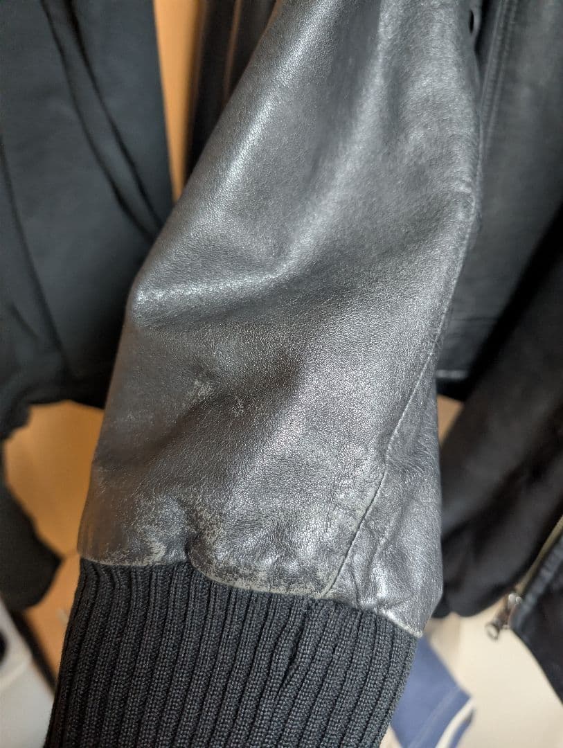 牛革 レザージャケット 革ジャン ヴィンテージ BORIS 日本製