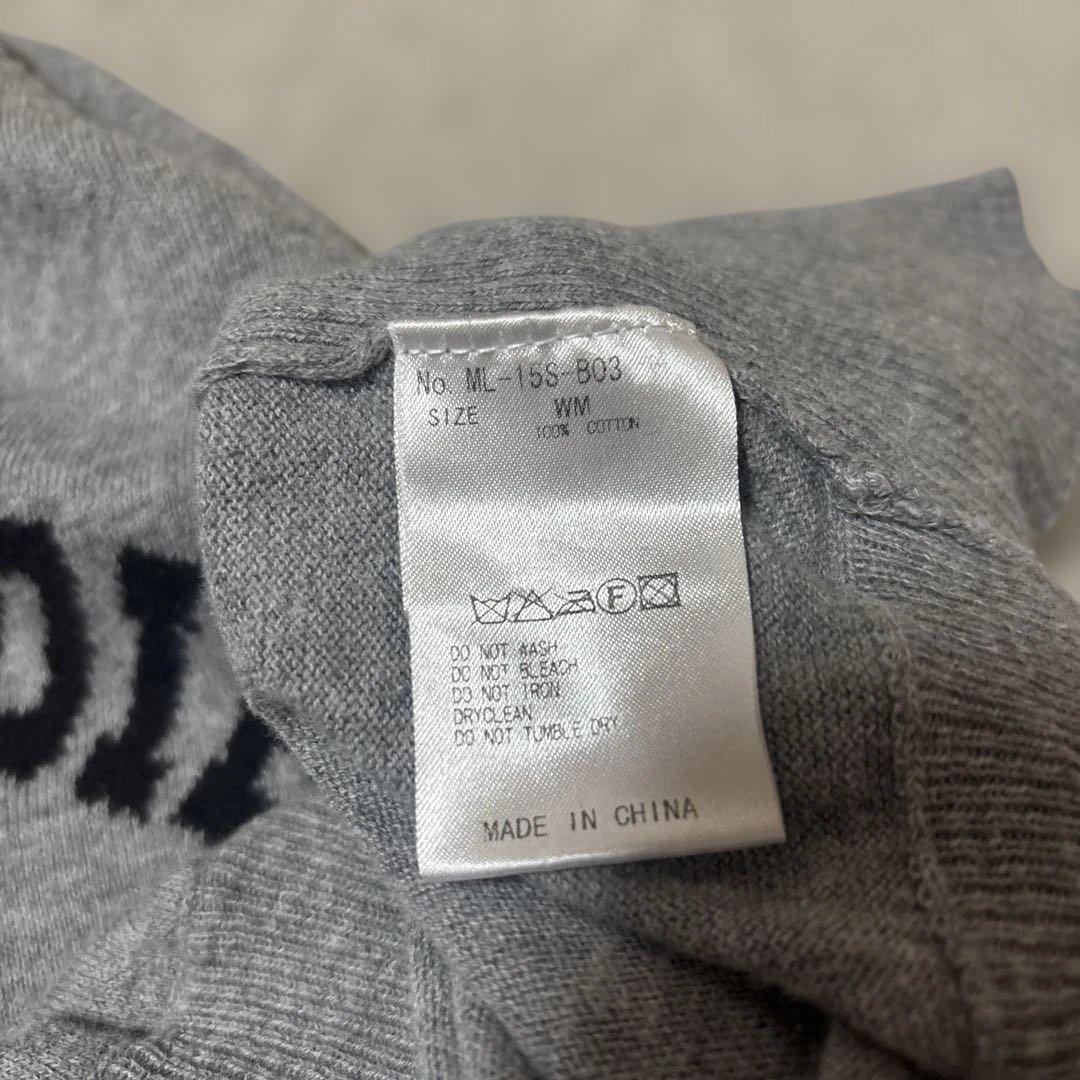 マークアンドロナ ニット グレー スカル ゴルフウェア レディース