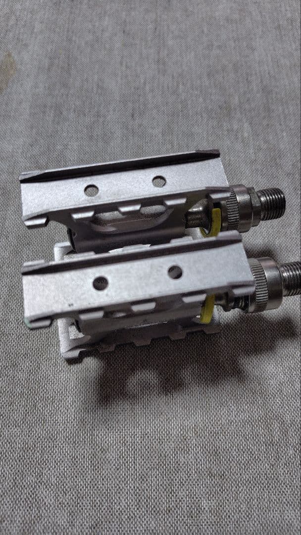 MKS(三ヶ島製作所) 自転車 ペダル COMPACT(コンパクト) シルバー