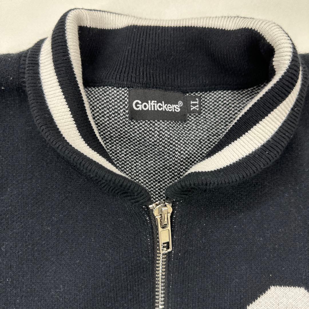 Golficickers XL 黒ニットセーター