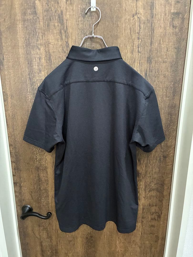 定価19,800円 美品 BRIEFING GOLF ポロシャツ L 黒 日本製