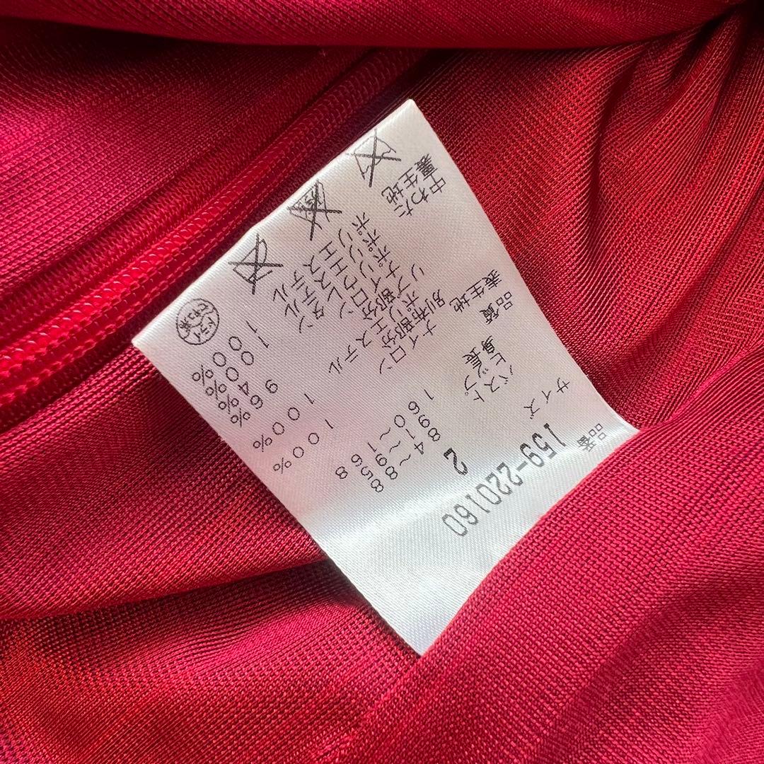 パーリーゲイツ　マスターバニー　ライトダウン　中綿　レディース　裏地　2 L 赤