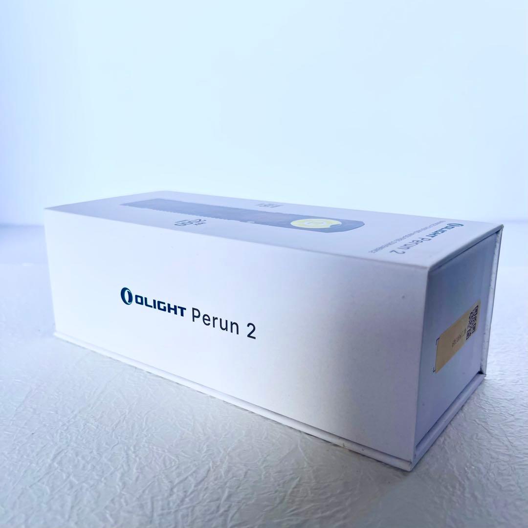 【新品同様】Olight Perun 2 LEDヘッドライト 最大2,500lm