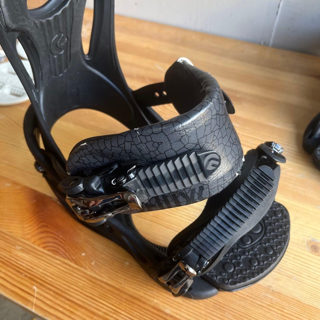 FLUX PR ブラック スノーボードビンディング Ｓサイズ