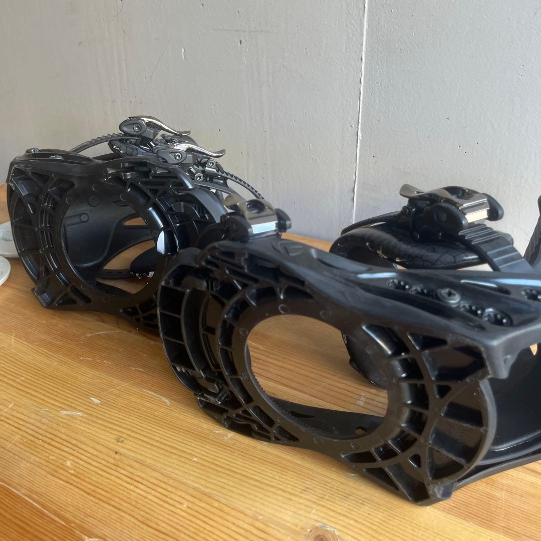 FLUX PR ブラック スノーボードビンディング Ｓサイズ