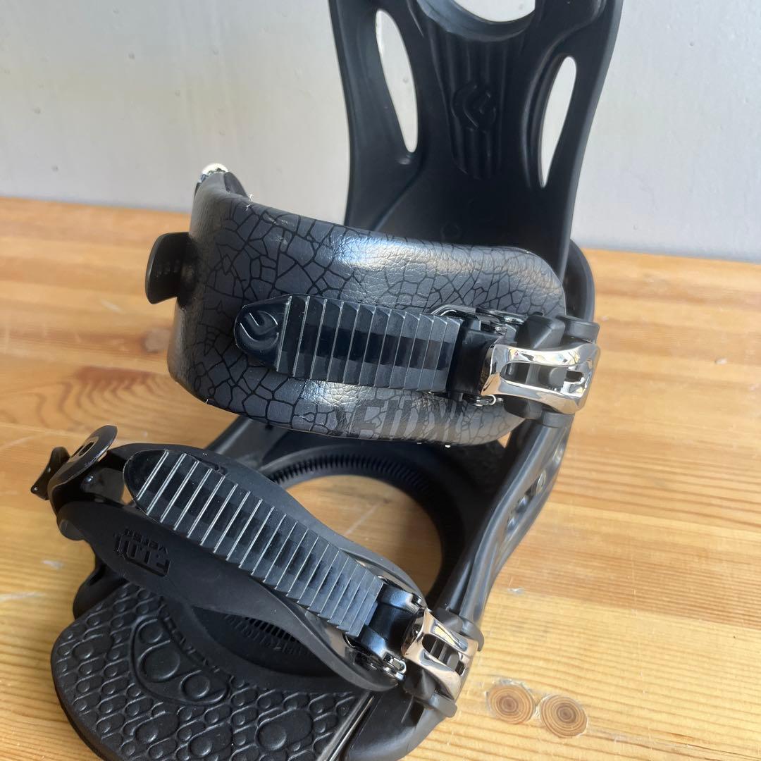 FLUX PR ブラック スノーボードビンディング Ｓサイズ