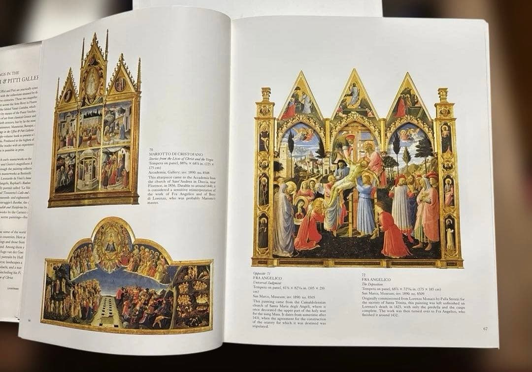 Paintings in the UFFIZI & PITTI (英文)