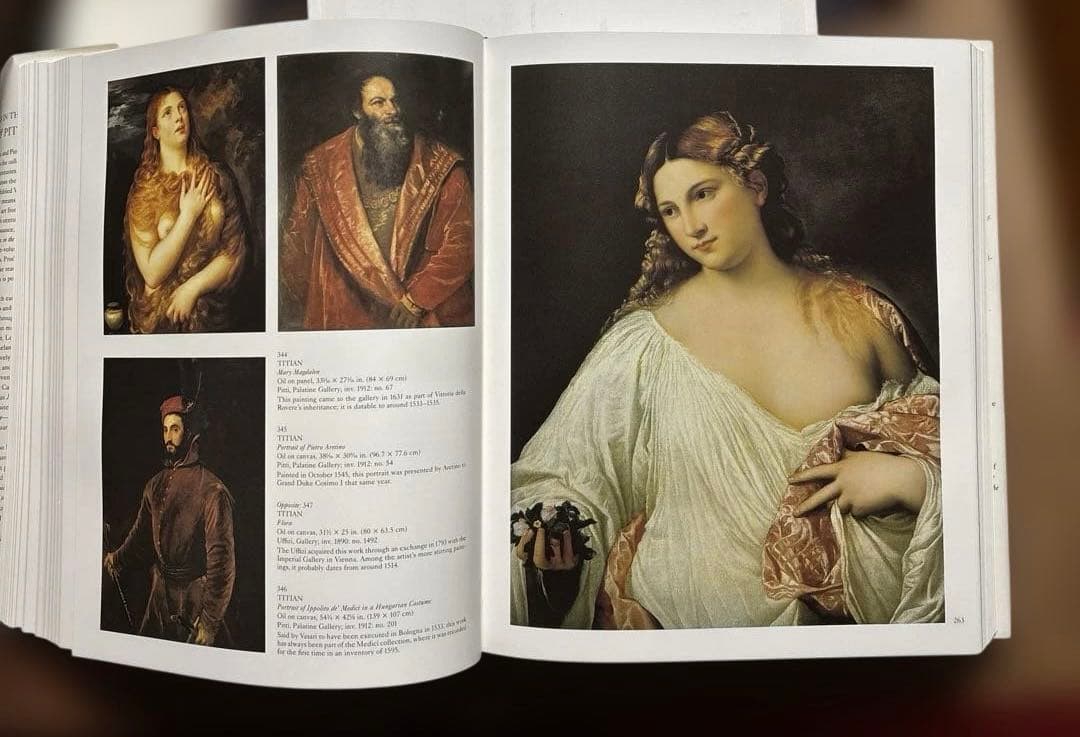 Paintings in the UFFIZI & PITTI (英文)