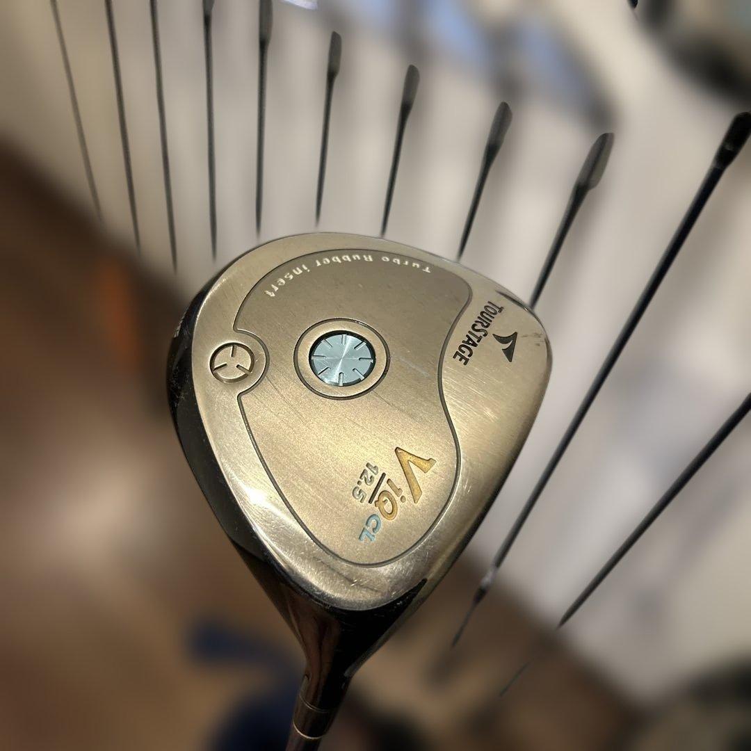 ツアーステージ他　レディースL 右利き　１２本　ゴルフセット