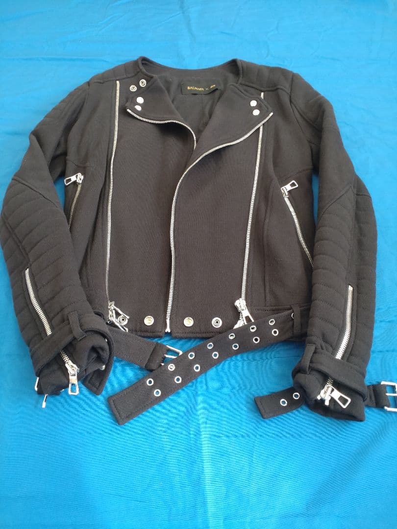 A*S様  バルマンのコットンライダースジャケット