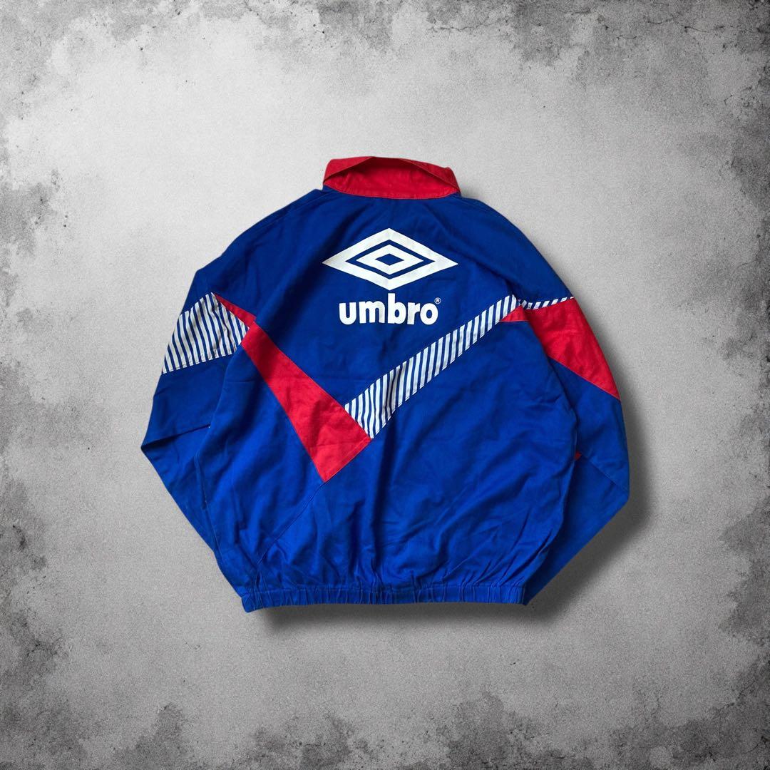 90s UMBRO 希少イギリス代表ラガーシャツ 刺繍 ヴィンテージ ラグビー