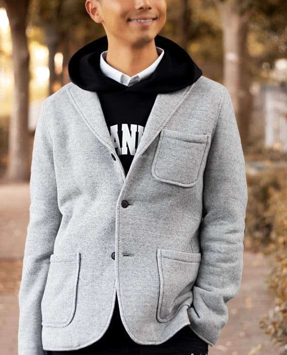 rough＆swell ラフ＆スウェルゴルフマジソンジャケットメンズSグレー