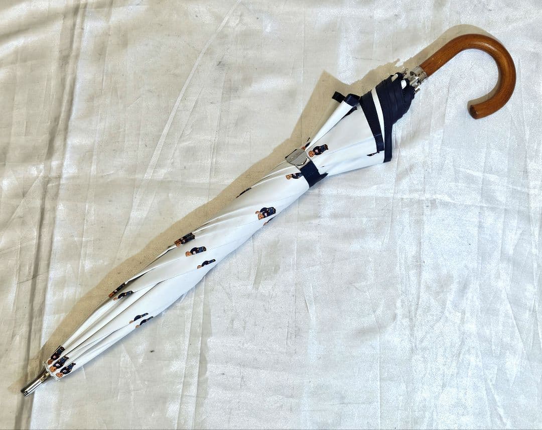 フォロー割　完売品　POLO　ポロラルフローレン　ポロベア　ホワイト　長傘