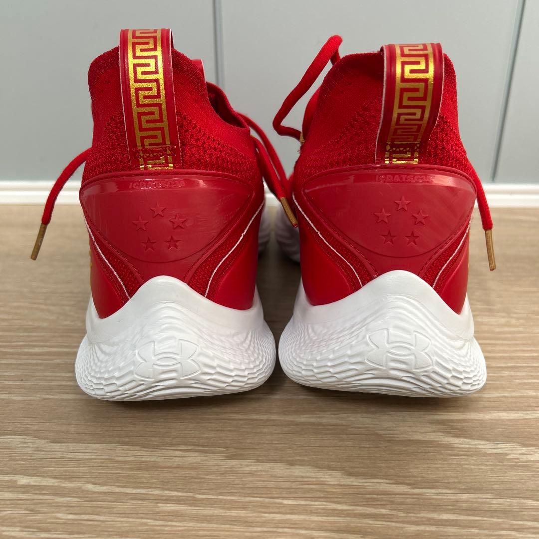 curry8 カリー8 フロー レッド バスケットボールシューズ　27cm