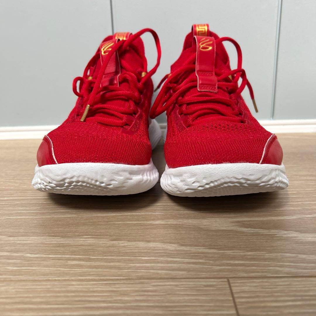 curry8 カリー8 フロー レッド バスケットボールシューズ　27cm