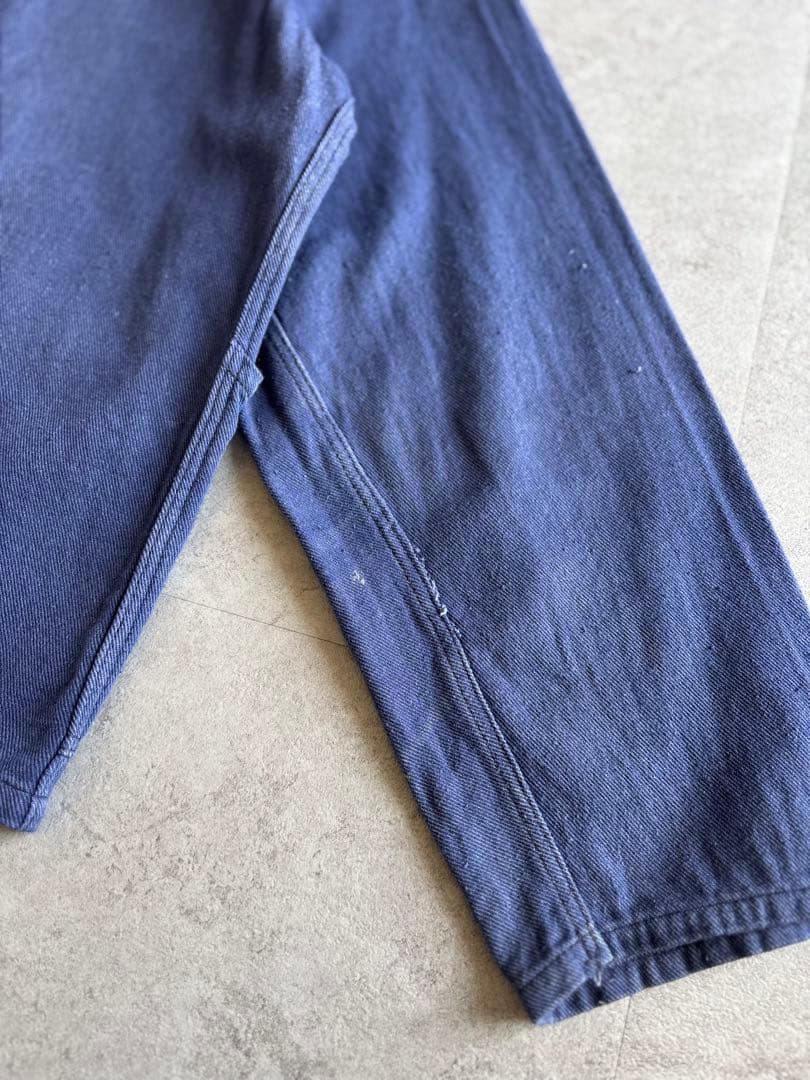 70s- ユーロワークジャケット 短丈 薄手 ネイビー