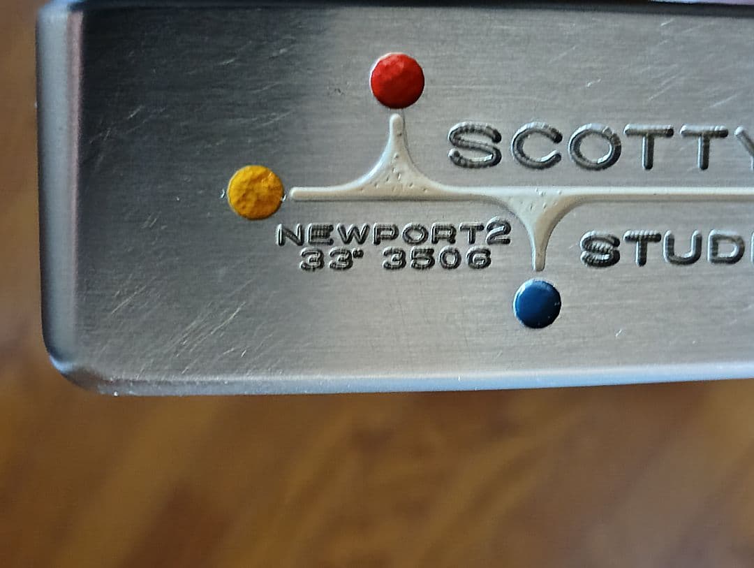 美品350G 33インチ　スタジオステンレス　Scotty Cameron