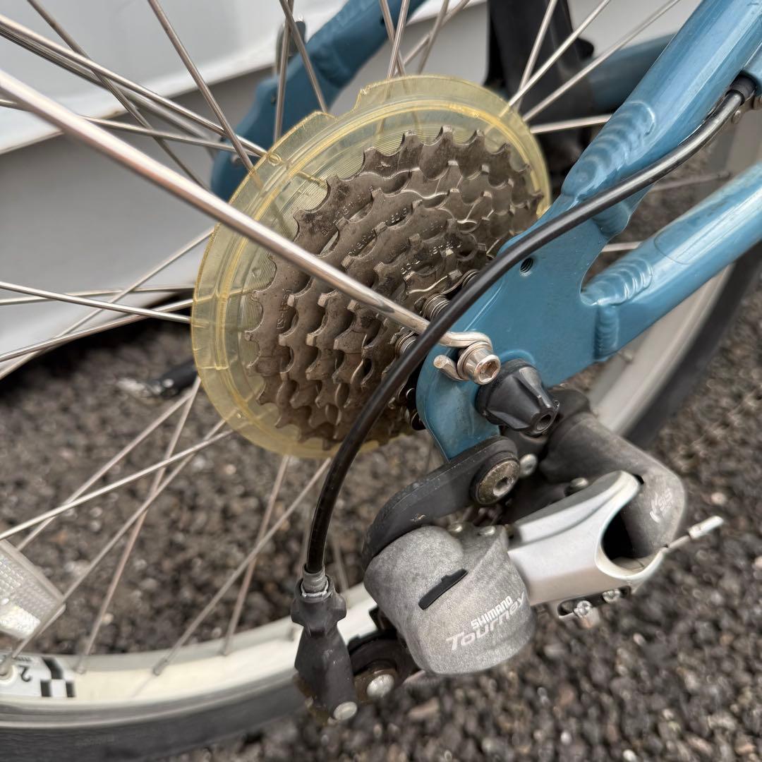 小径車 ルイガノ MV-1 身長160-185cm 定価5.3万円 カゴ付