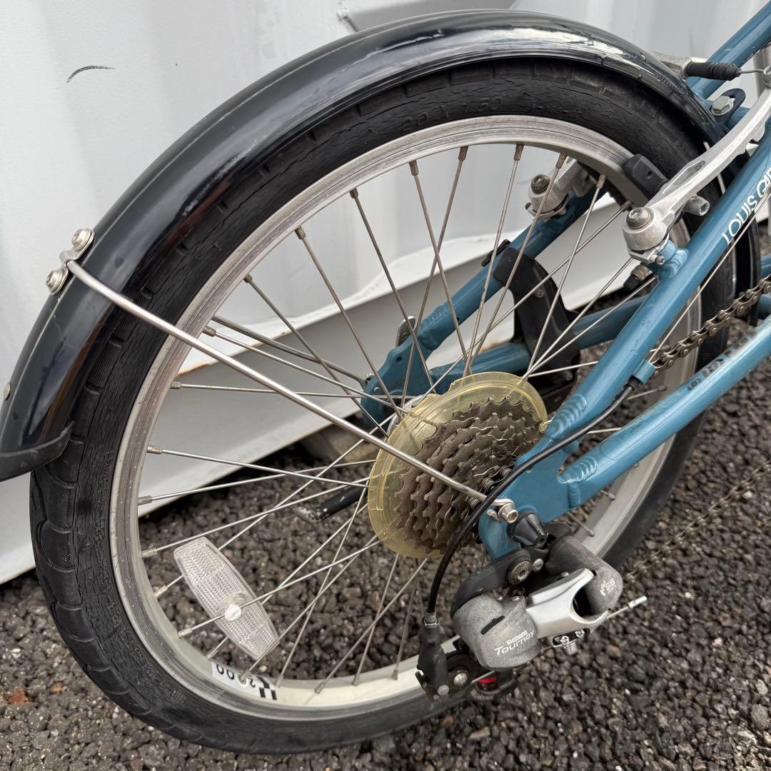 小径車 ルイガノ MV-1 身長160-185cm 定価5.3万円 カゴ付