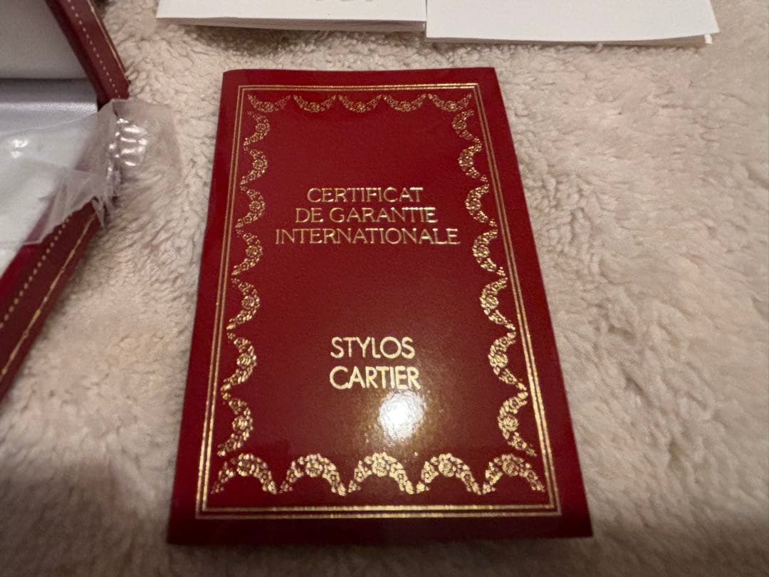 未使用 希少 Cartier ゴールド ボールペン