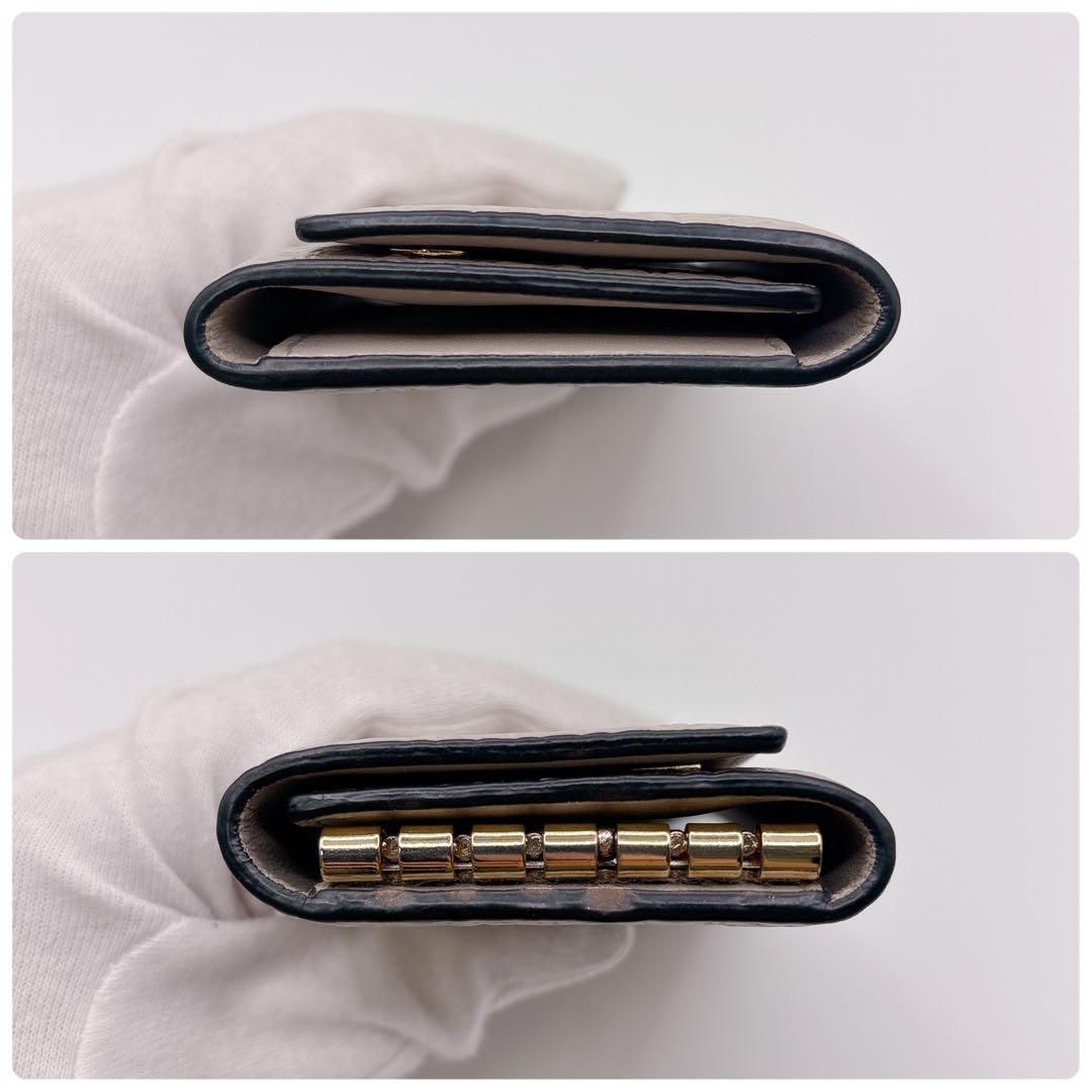 a*u様 LOEWE ロエベ リピート アナグラム 6連 キーケース ライトオー