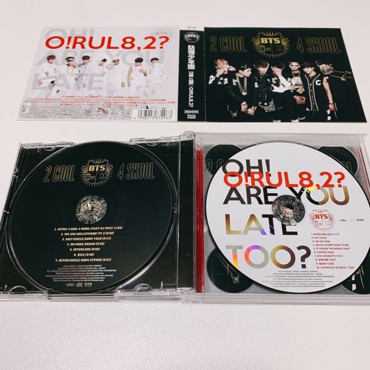 BTS  2COOL 4SKOOL/O!RUL8,2? ［2CD+DVD］