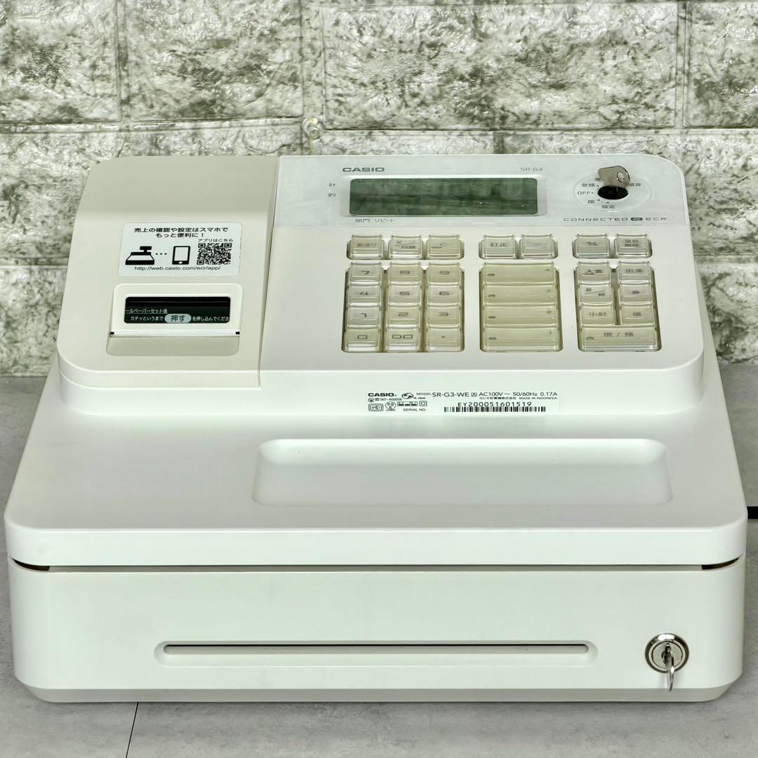 CASIO「SR-G3」電子レジスター Bluetooth対応機種