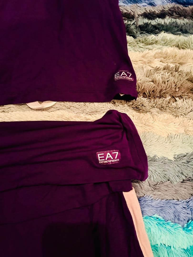 エンポリオアルマーニ★EA7★リボン付き★ヨガ/トレーニングウェア★セットアップ