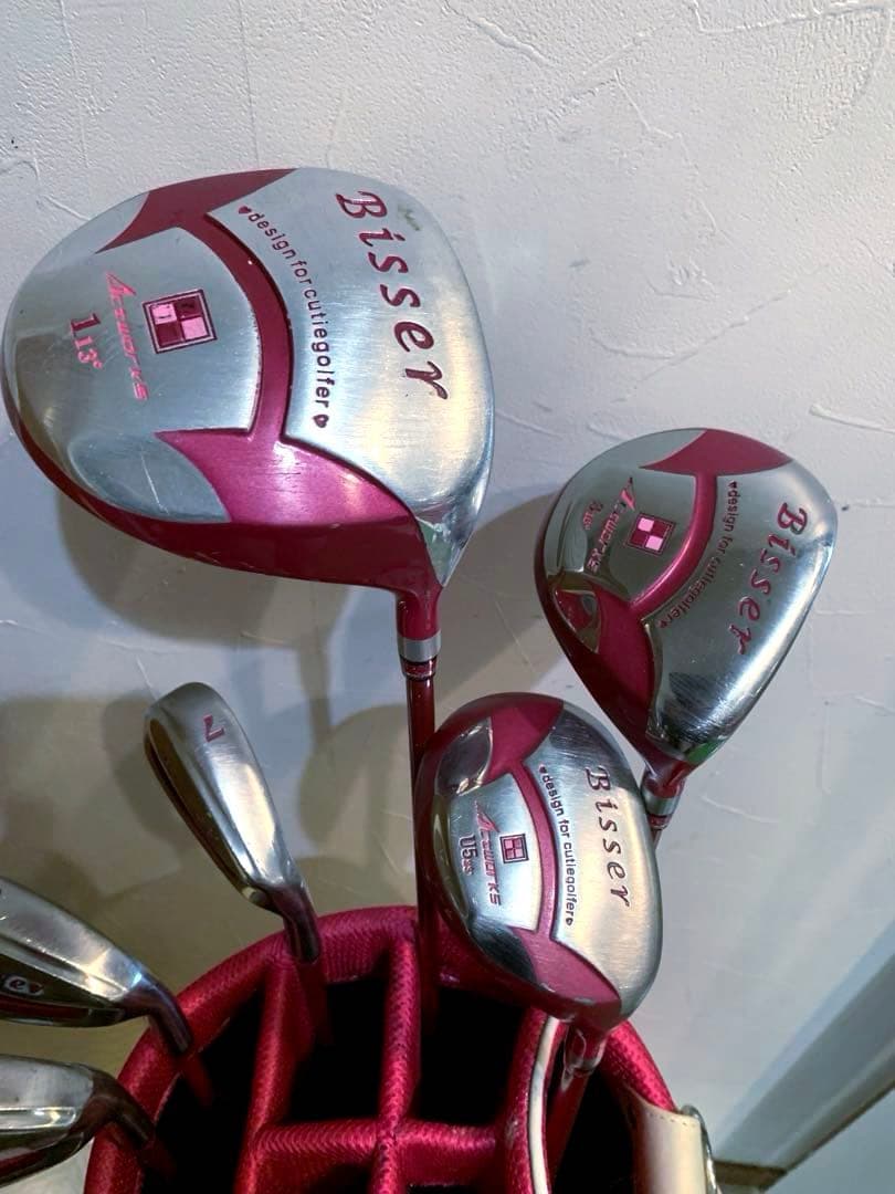 レディース　ゴルフクラブ セット　ワークス　ビゼ　可愛く優しい