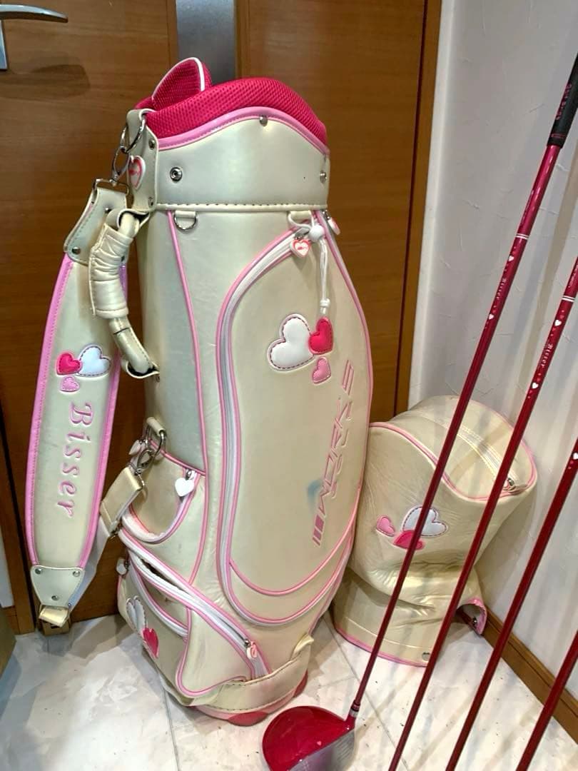 レディース　ゴルフクラブ セット　ワークス　ビゼ　可愛く優しい
