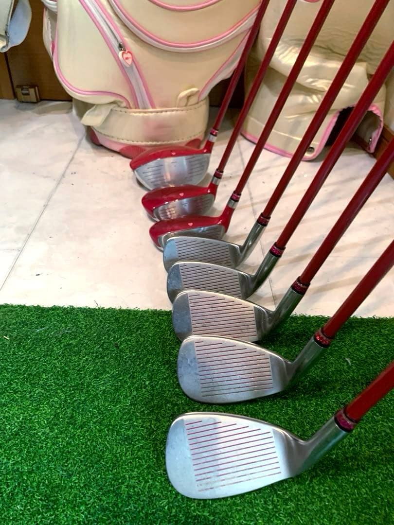 レディース　ゴルフクラブ セット　ワークス　ビゼ　可愛く優しい
