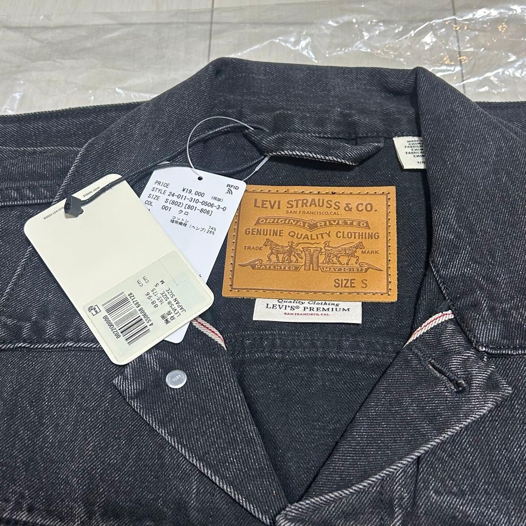 Levi’s 30th 別注 Type1 Trucker Jacket BLK