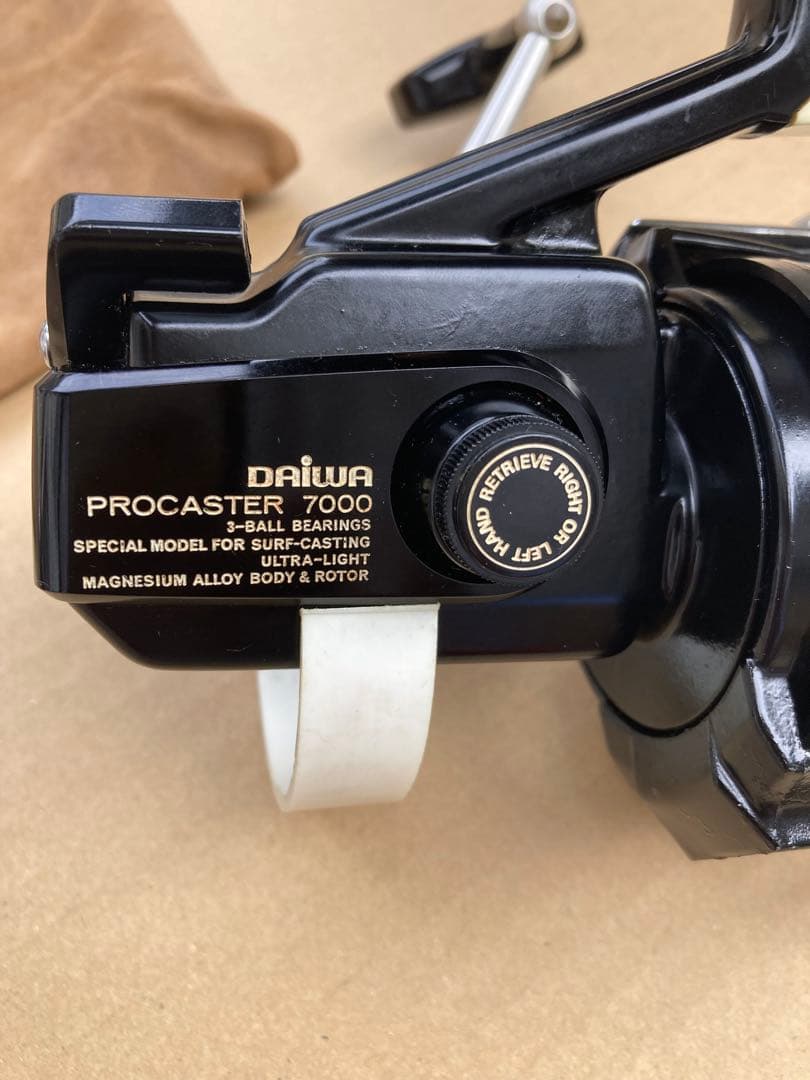 オールドリールDaiwaプロキャスター7000マグネシウム合金