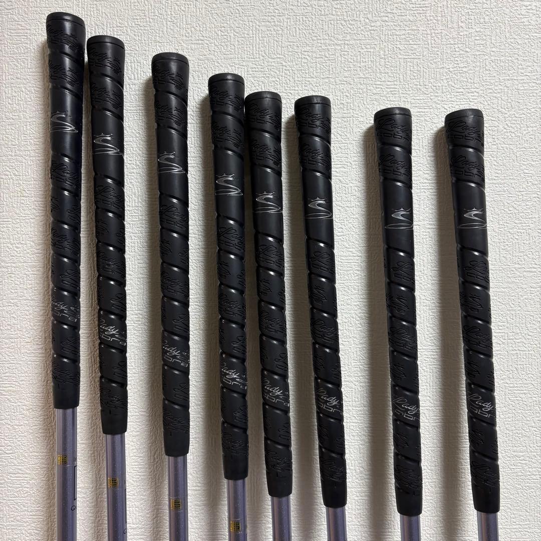 初心者必見！Lady cobraⅡ レディコブラ レディース アイアン8本セット