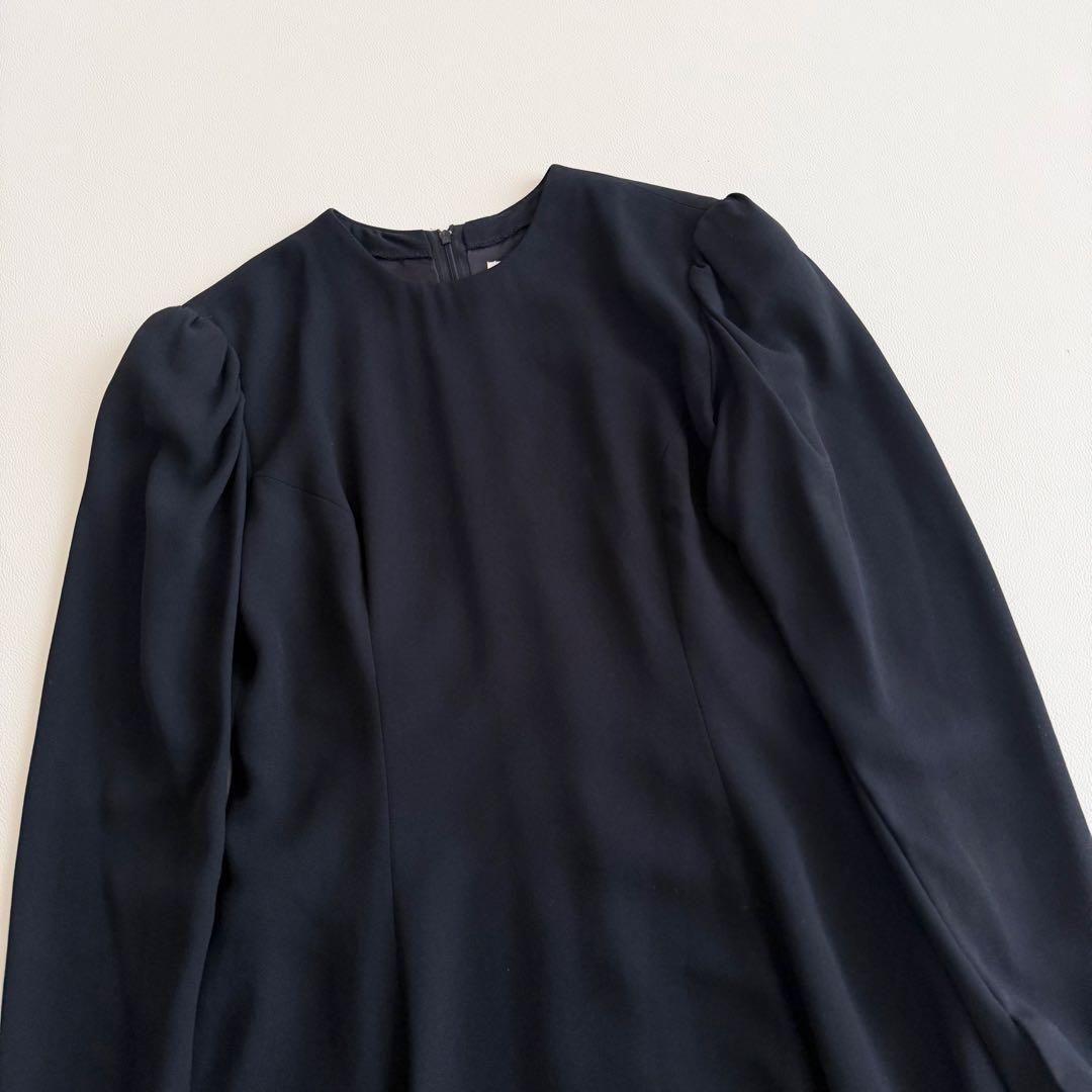 森英恵 HANAE MORI フォーマル ワンピース ブラック 9号 日本製