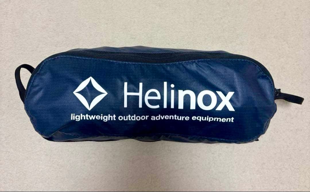 ヘリノックス チェアワン　脚先カバー付き