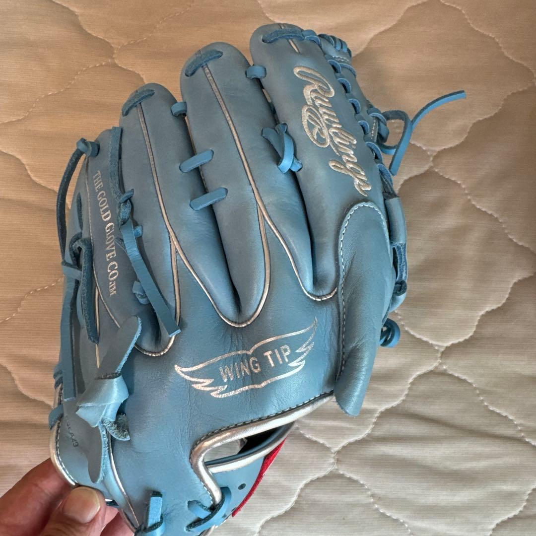 Rawlings 野球グローブ ライトブルー Wing Tip