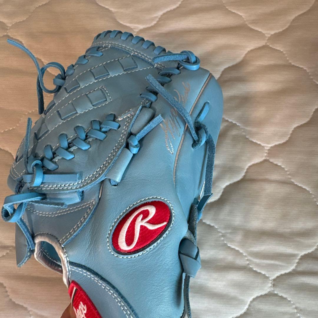 Rawlings 野球グローブ ライトブルー Wing Tip