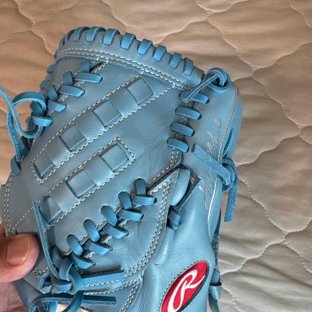 Rawlings 野球グローブ ライトブルー Wing Tip