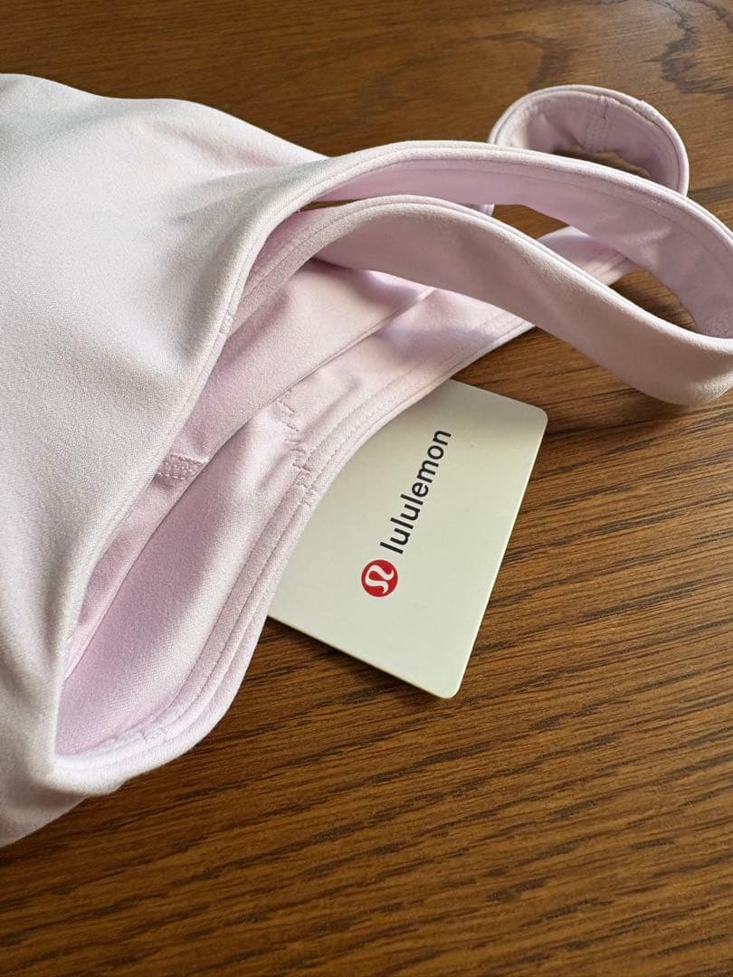 lululemon ライトピンク タンク