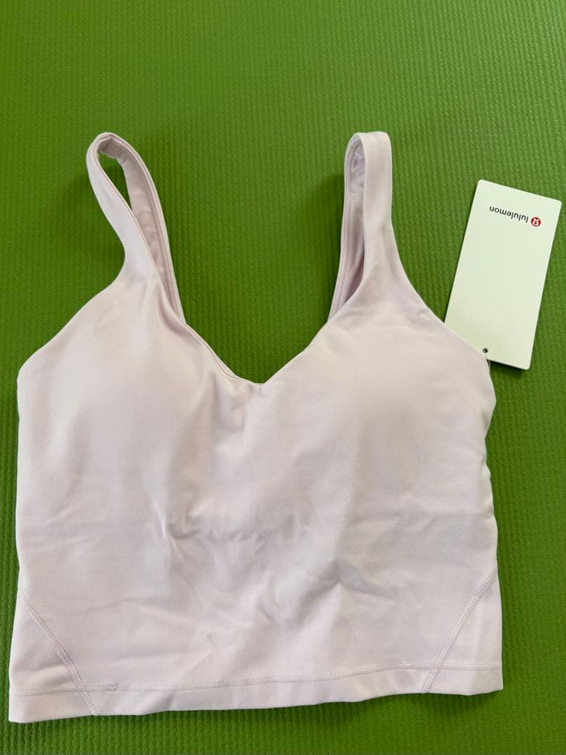 lululemon ライトピンク タンク