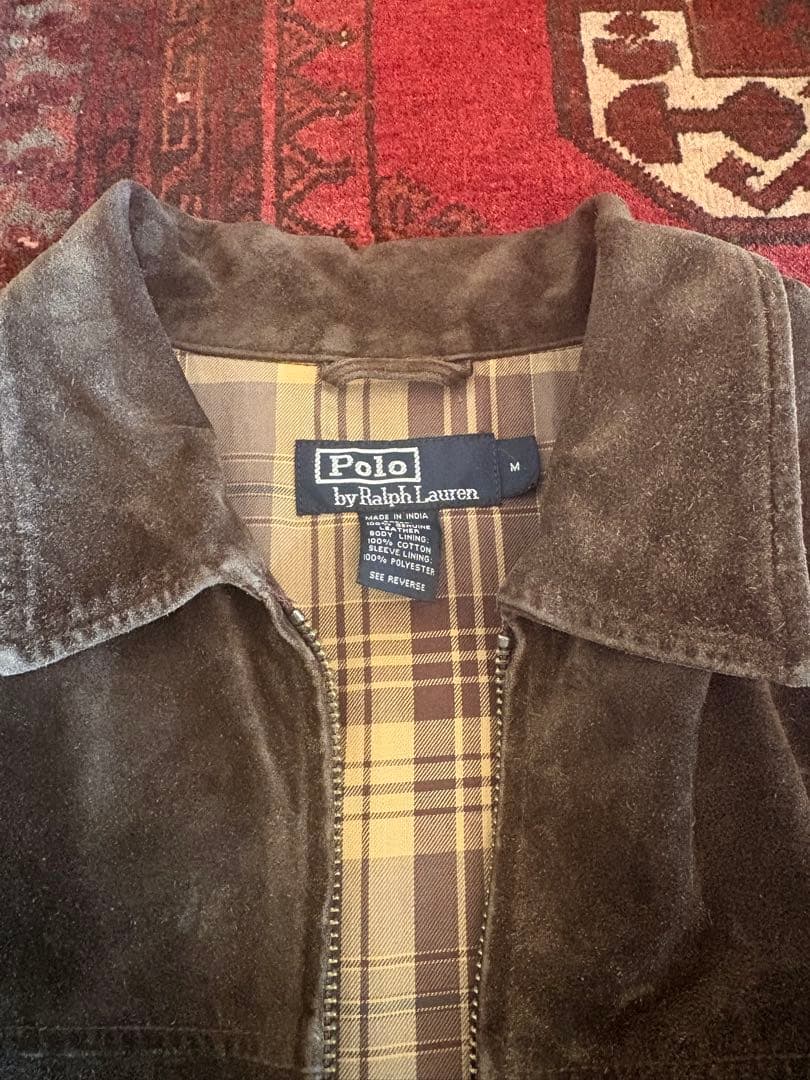 【90s】Polo Ralph Lauren レザー スエードジャケット RRL