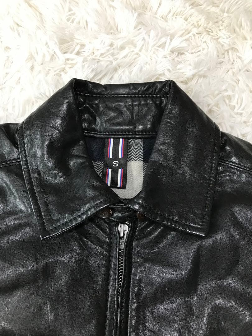 【値下げ対応可能‼️】  レザー ジャケット S