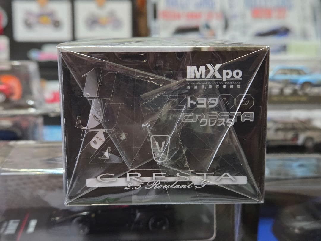 新色✨️MORTALMODELトヨタ クレスタ2.5ルーラントG黒銀1/64