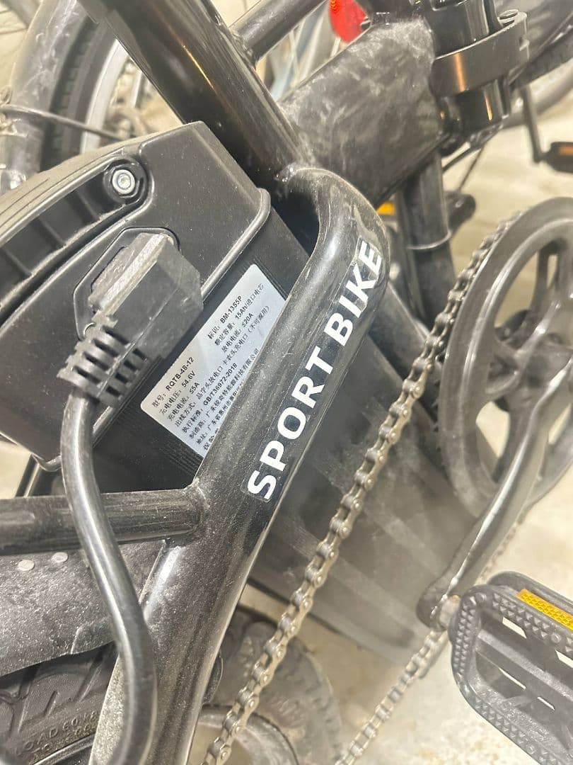 SPORT BIKE 電動アシスト自転車 黒