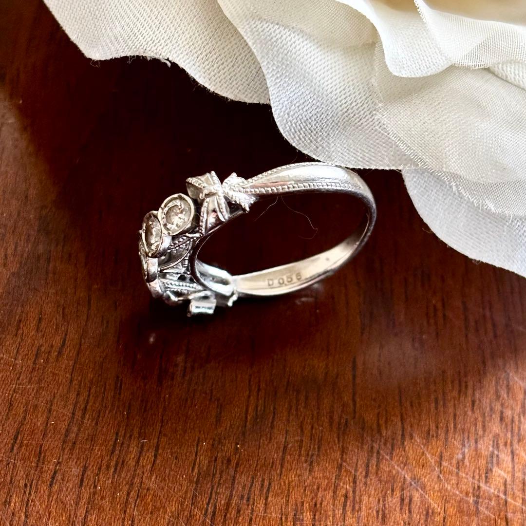 プラチナ ダイヤモンドリング