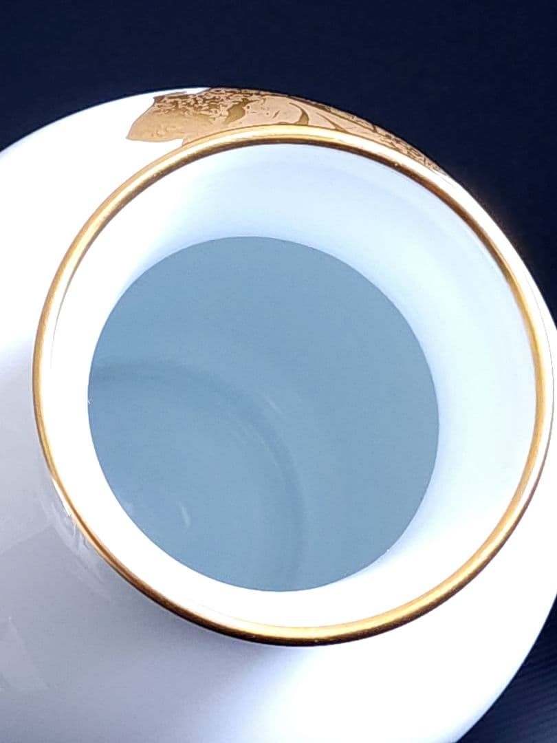 大倉陶園 金蝕バラ 高さ：約27cm 花瓶 フラワーベース